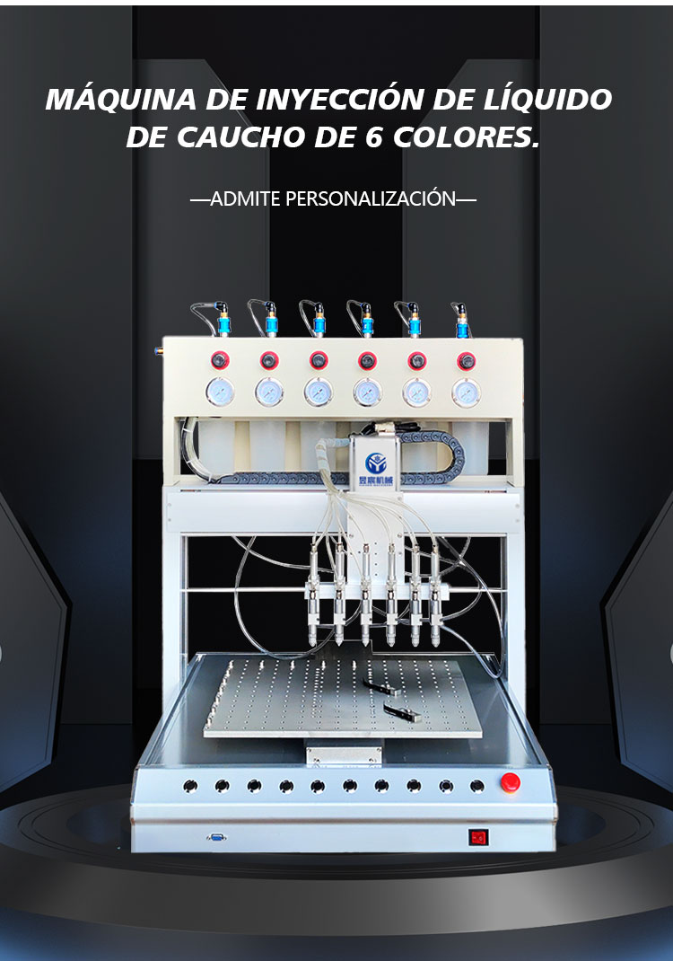 Impresora 3D de 6 colores para TPU y goma Máquina de impresión dispensadora de alta gama 220V para i